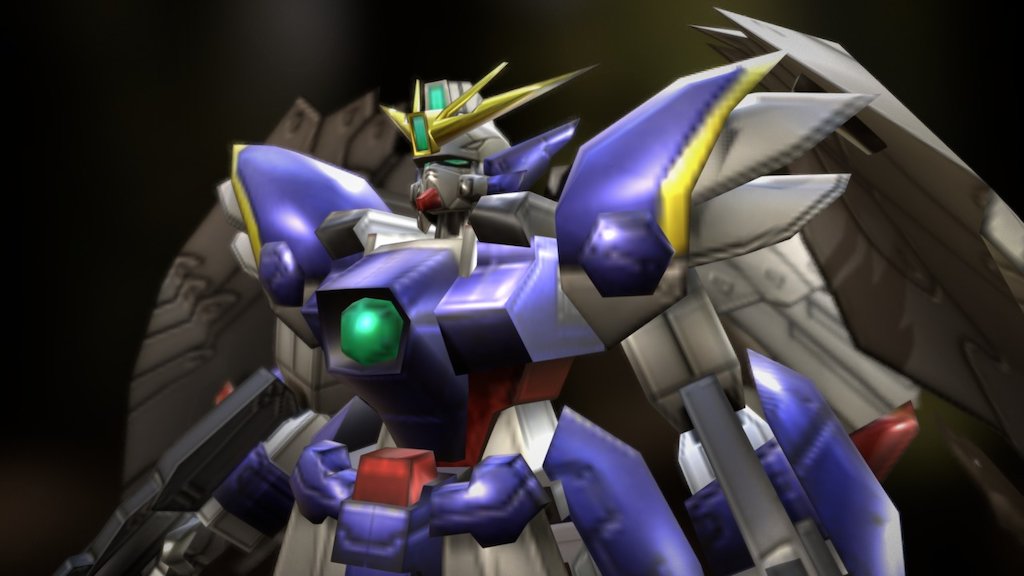 Wing Gundam Zero EW 3d model