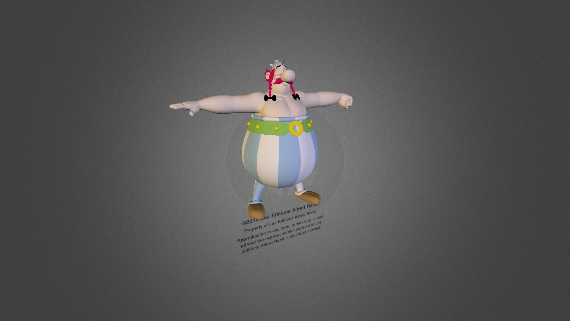 Obélix_v3 3d model