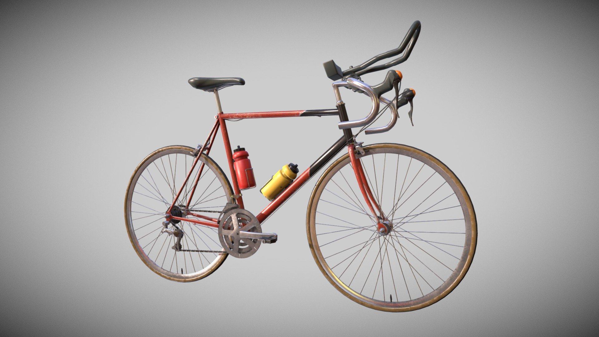 Racing Bicycle 3d model