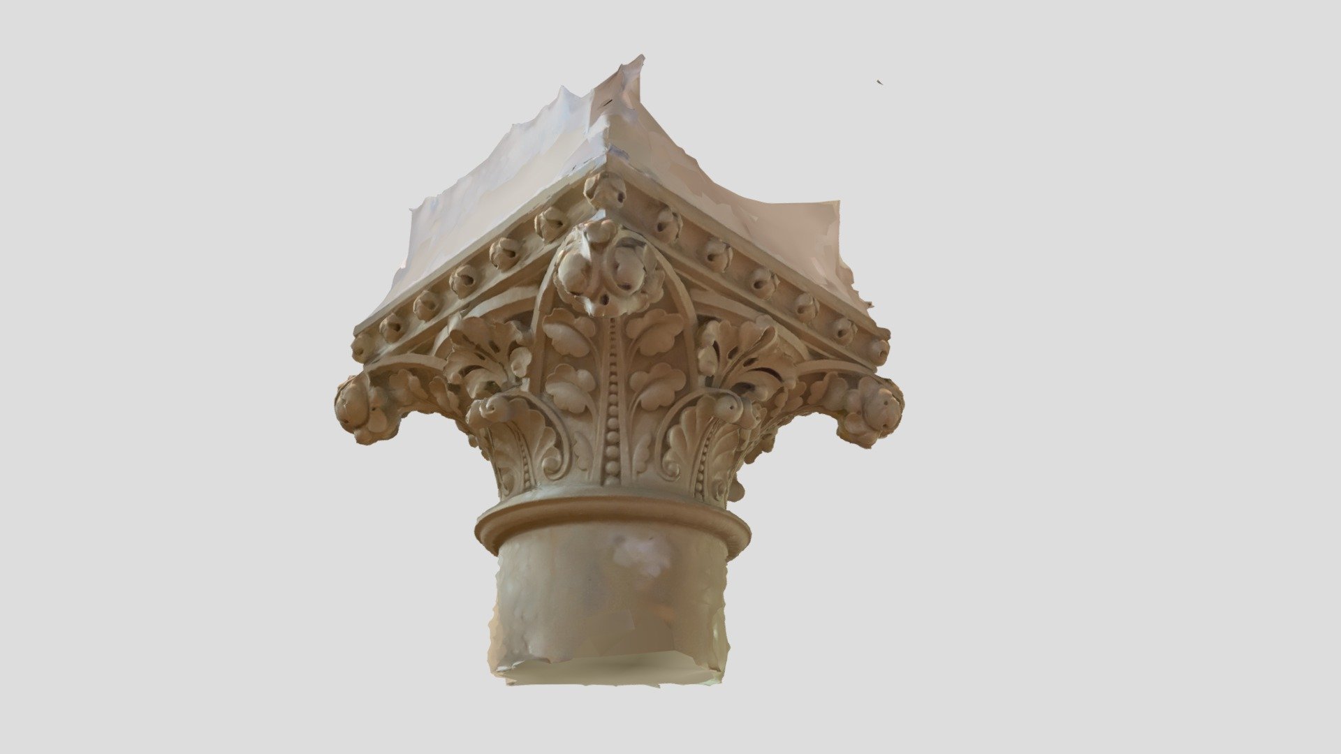 Column Capital Crouch End 3d model