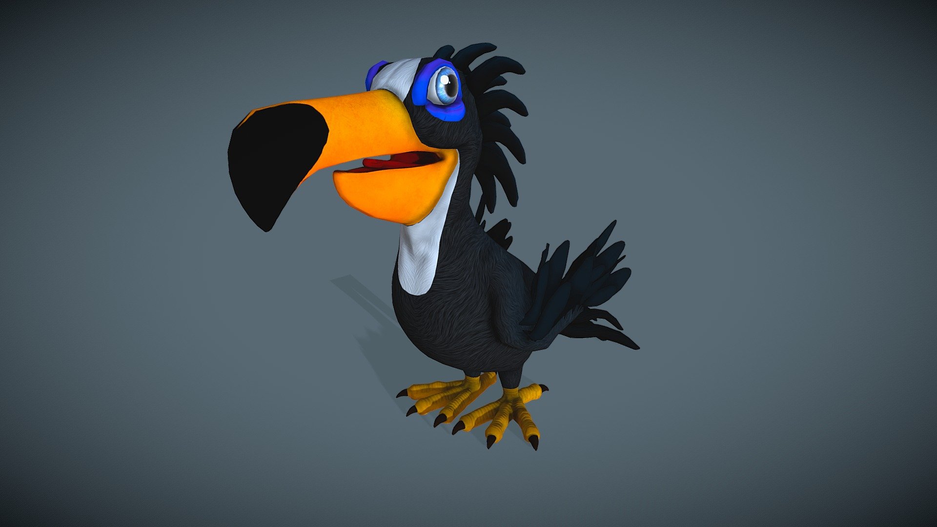 Tou Fowl (Toucan Bird) 3d model