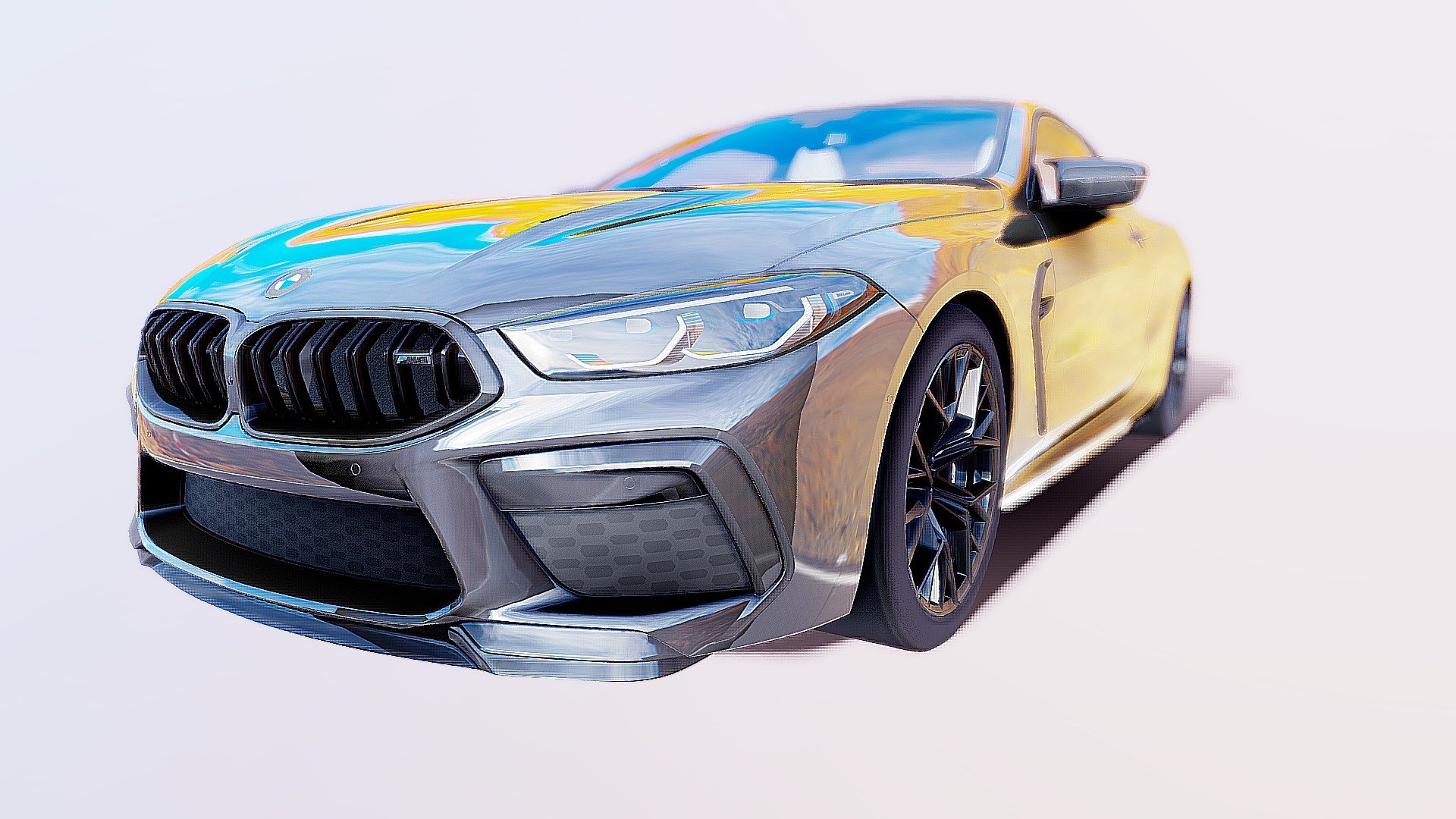 BMW M8 F92 Coupé Competition 3d model