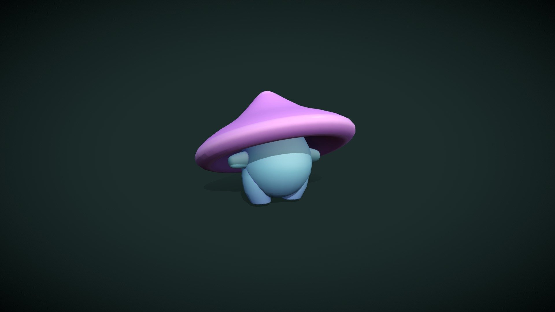 BabyShroom 3d model