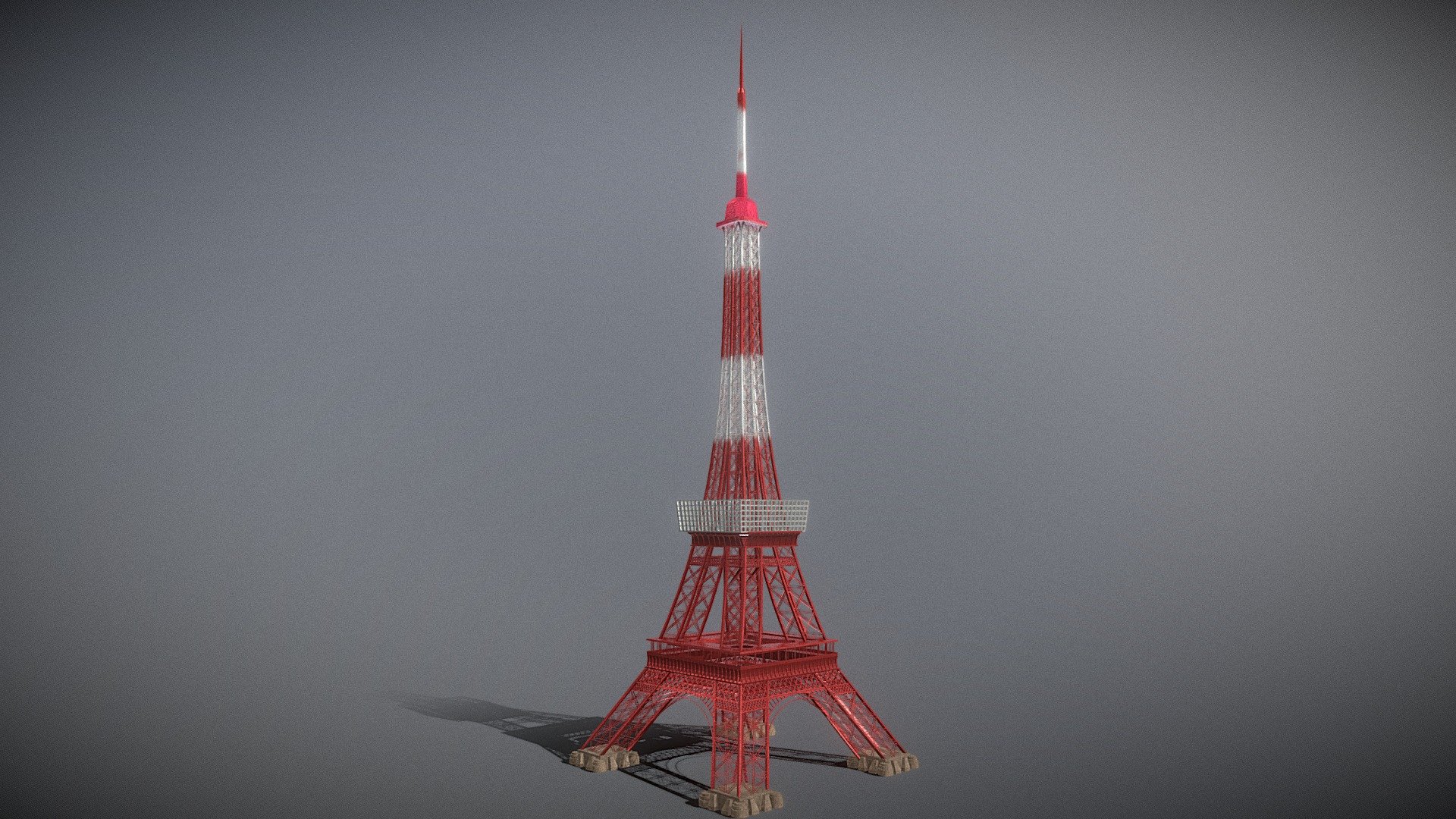 Tokyo Tower 3d model