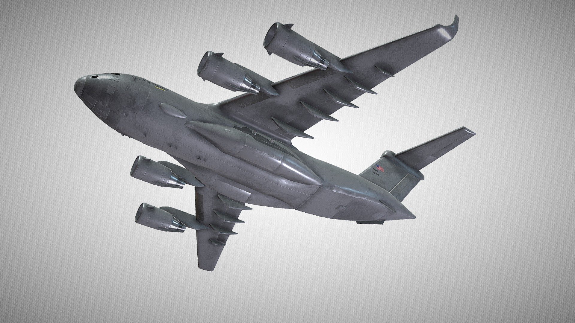 C-17 GLOBEMASTER III 3d model