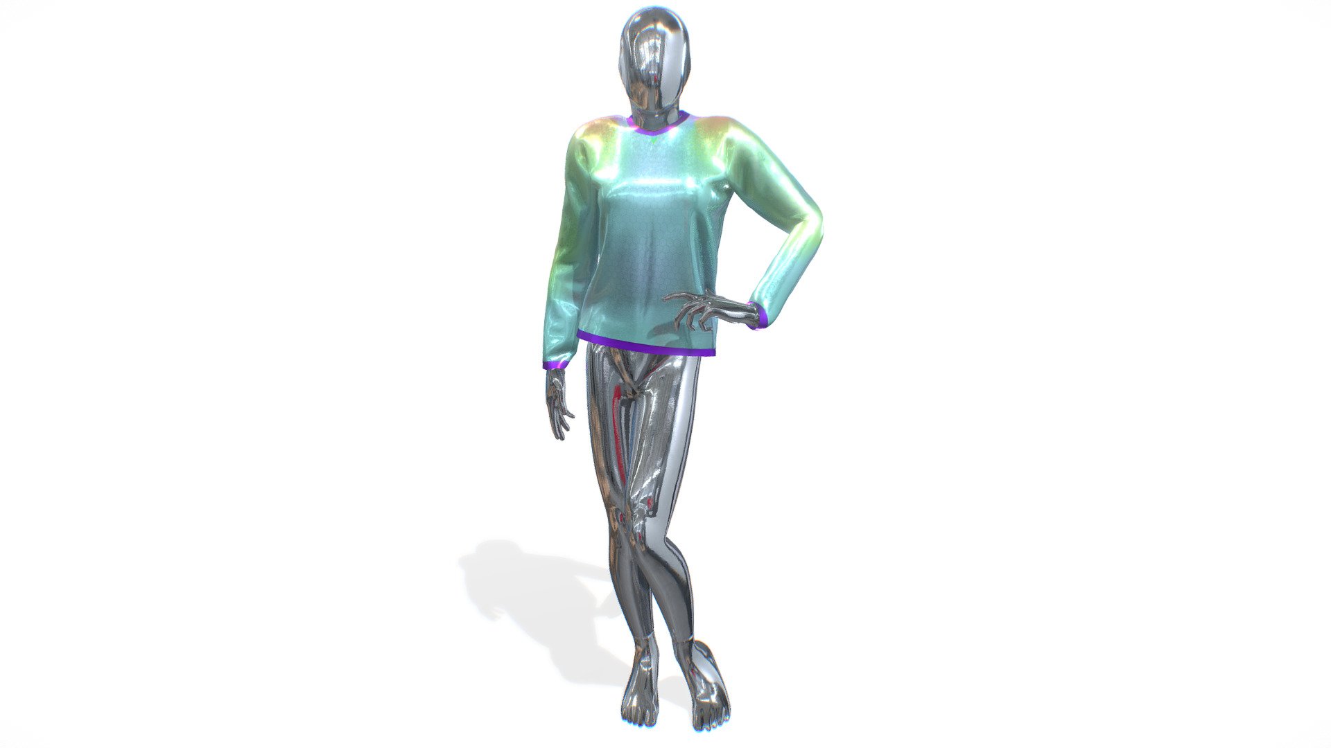 Manequin Jacket 3d model