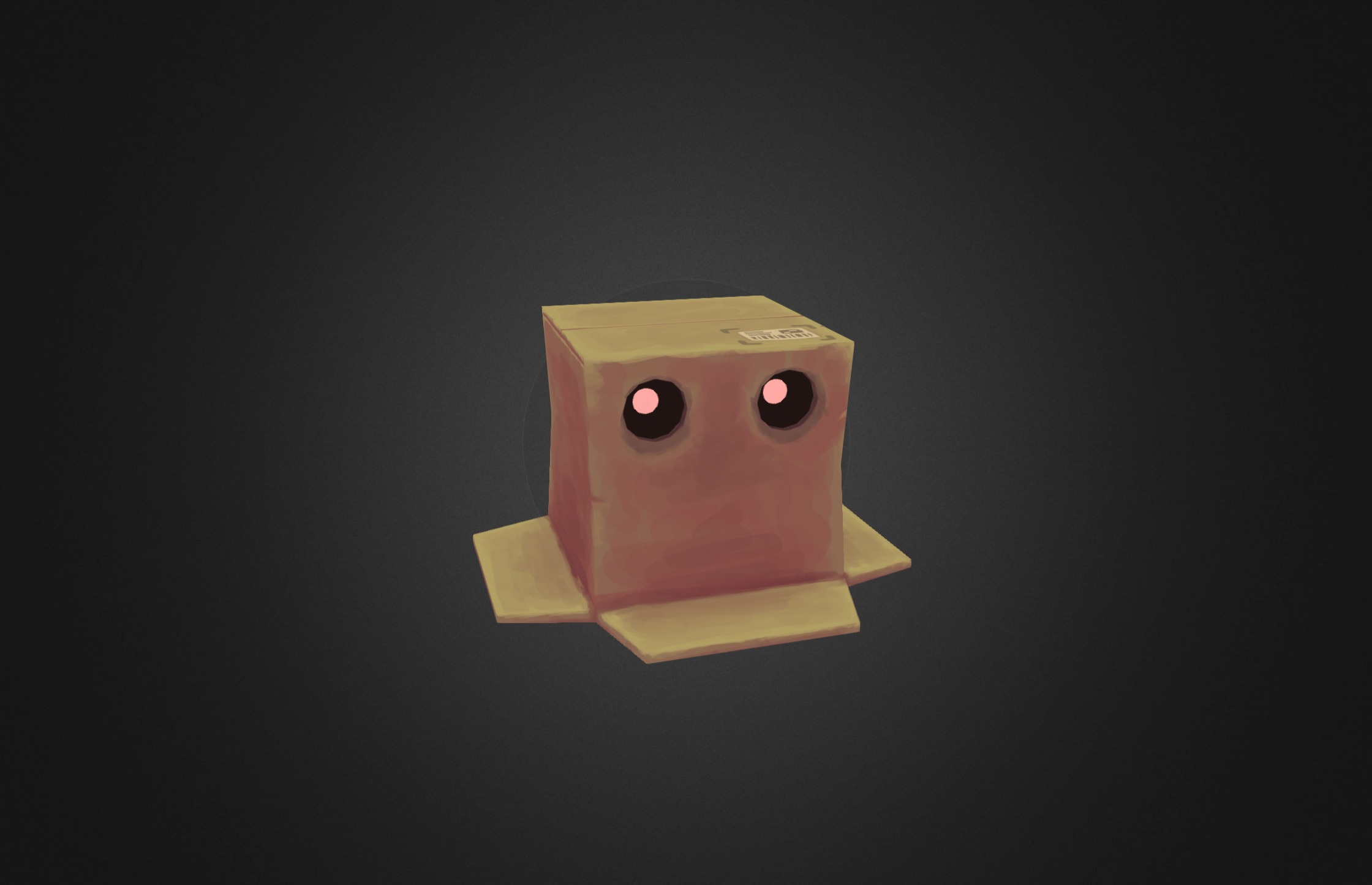 Just a Box 3d model