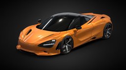 McLaren 750S (low-poly)