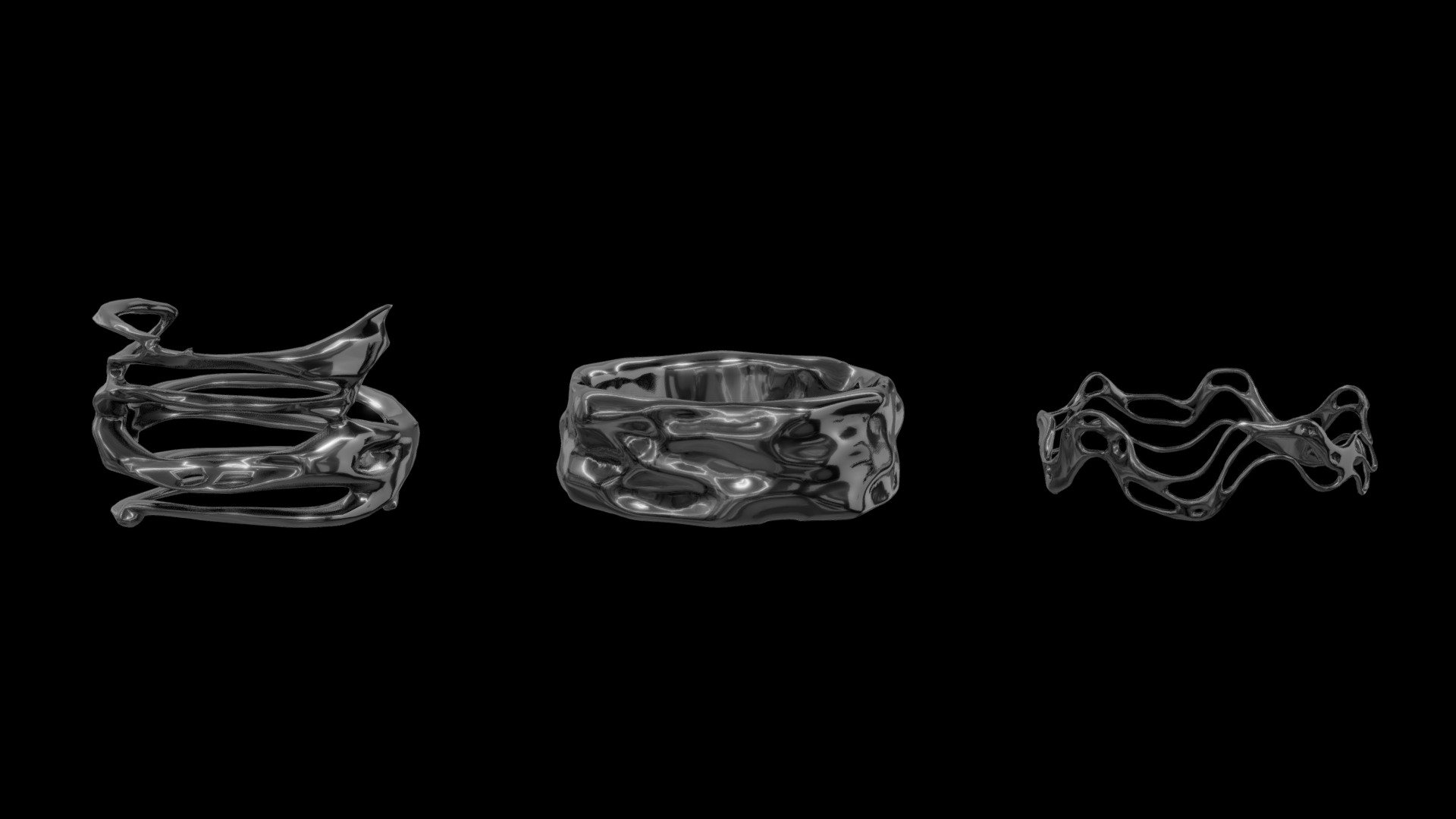 Rings 3d model