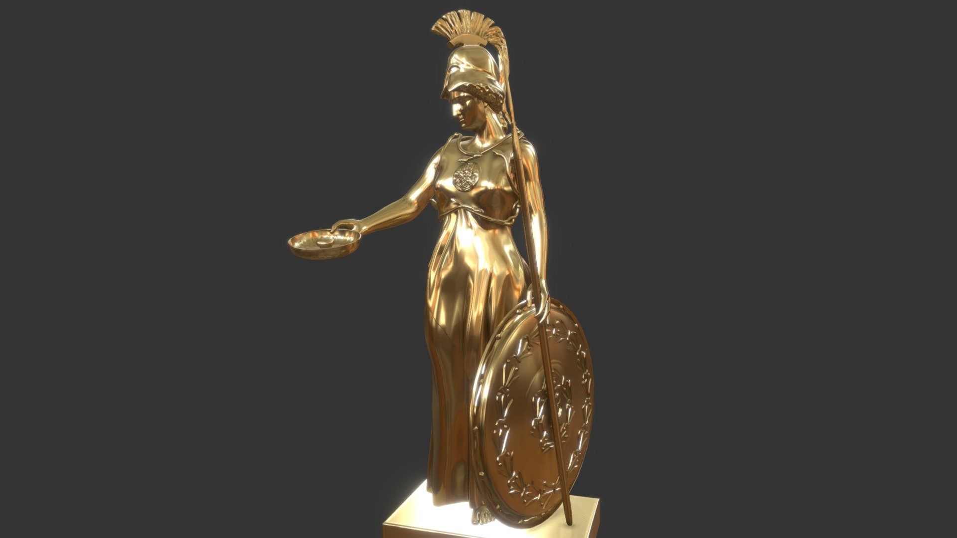 Sulis Minerva 3d model