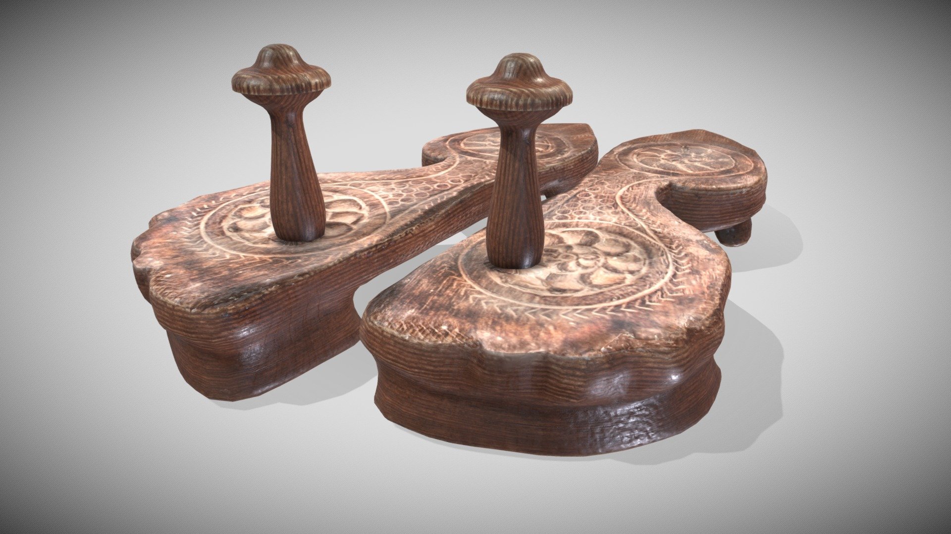 Guru Chappal 3d model