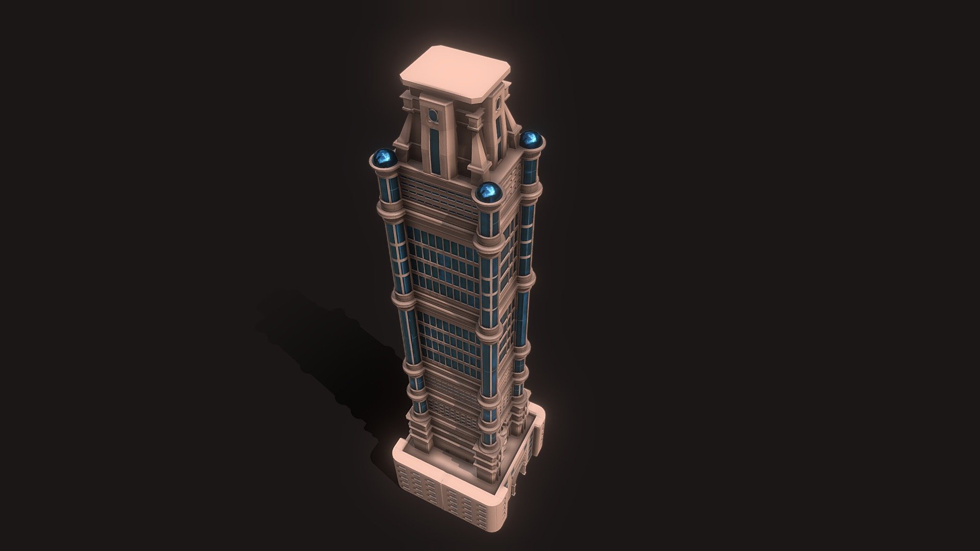 Mega Tower 3d model