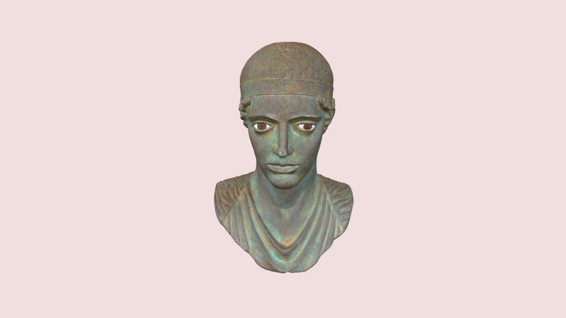 The Charioteer Of Delphi 3d model