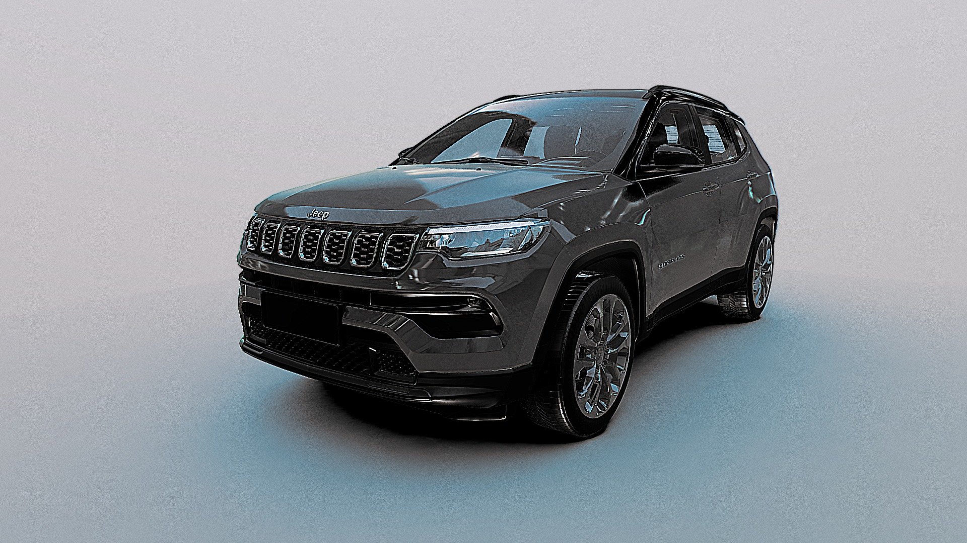 Jeep compass 3d model