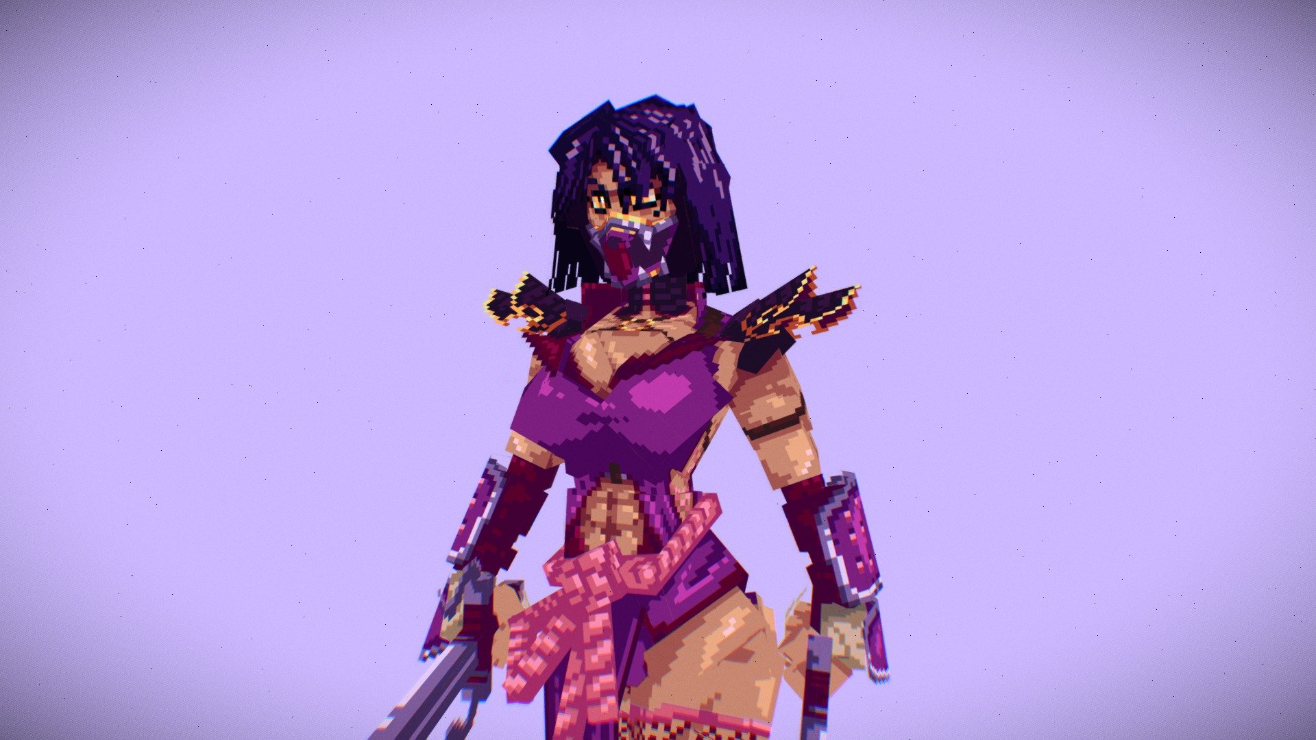 Mileena Redesign 3d model