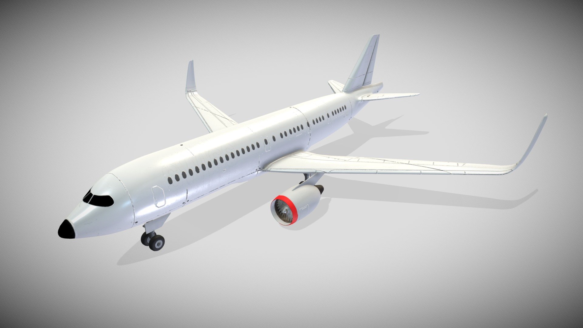 Airbus Neutral 3d model