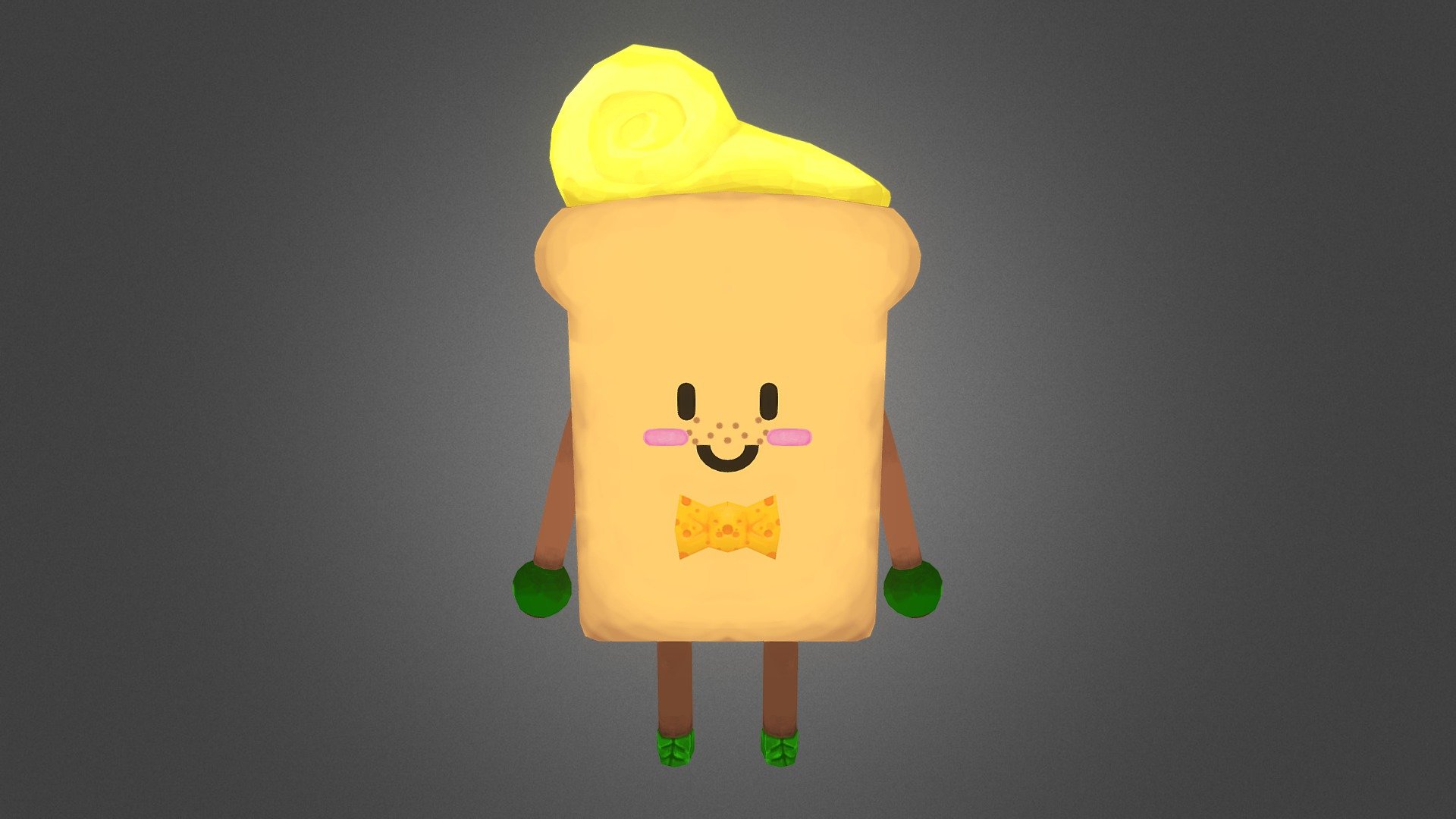 Tostadita 3d model