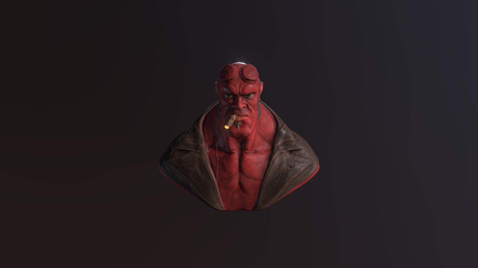 Hellboy 3d model