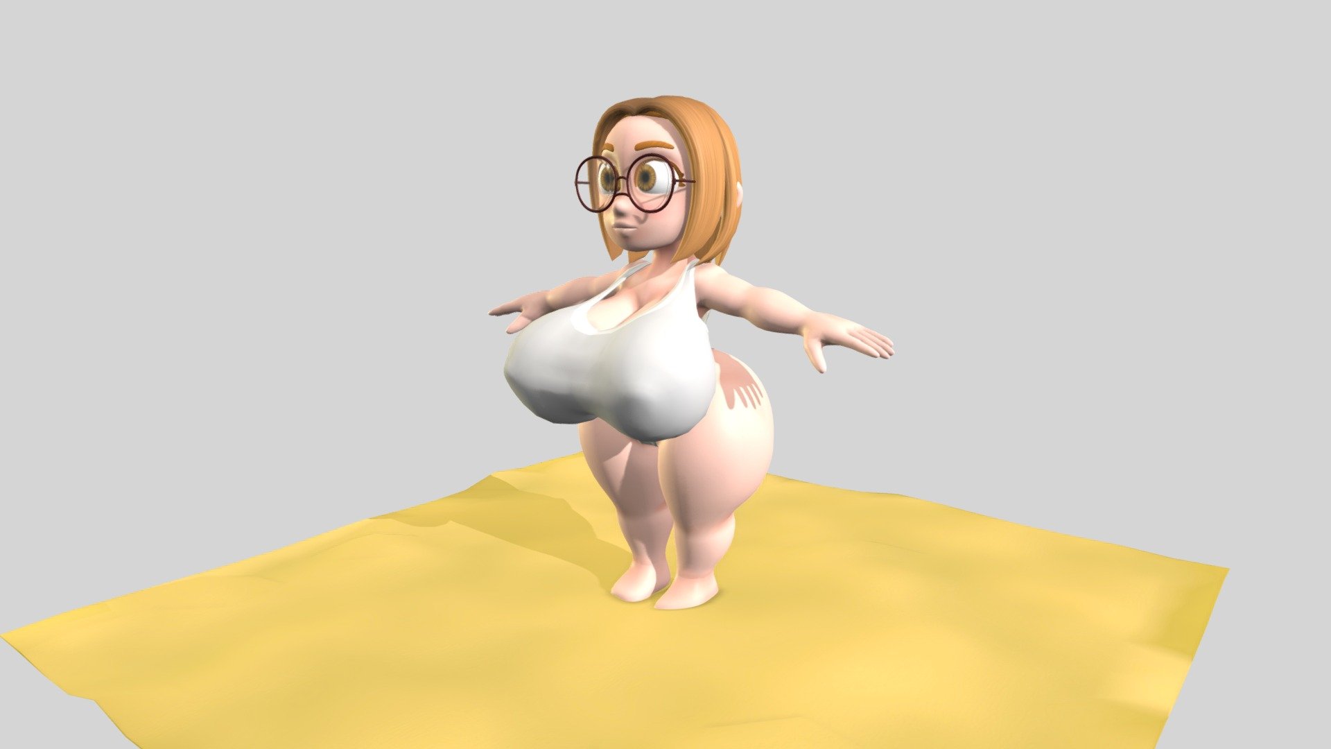 Amy 3d model