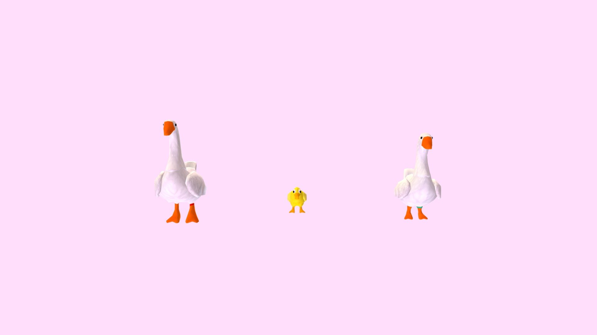 Gooses 3d model