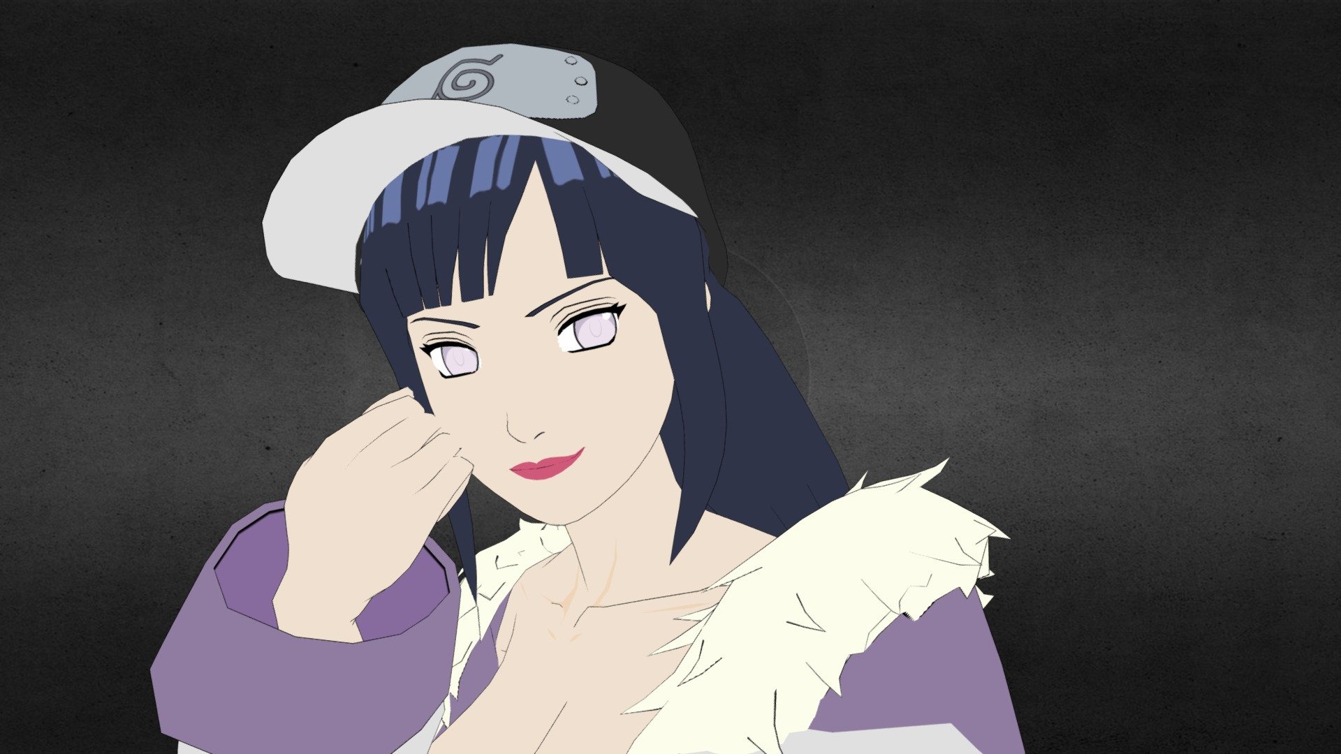 Hinata Hyuga 3d model