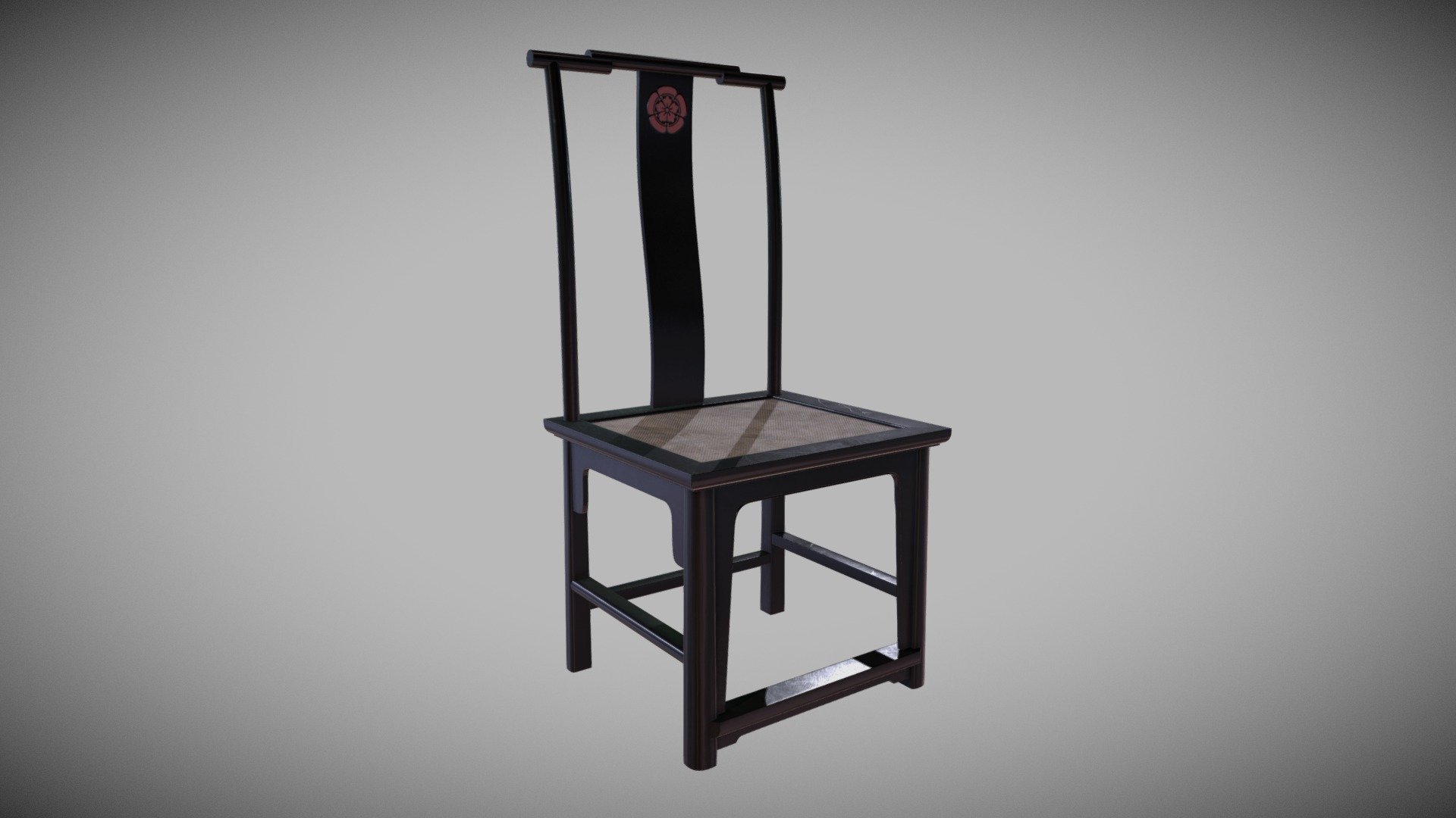 Japanese Chair 3d model