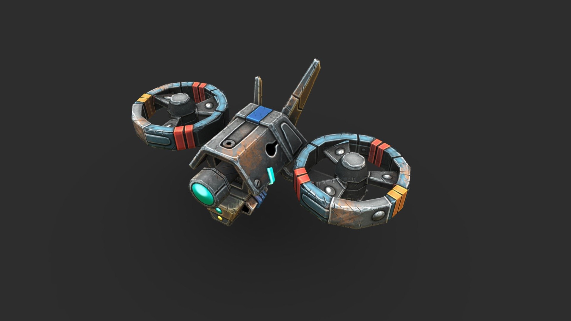 Drones-doctor 06 3d model