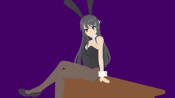 Mai Sakurajima (Bunny oufit)