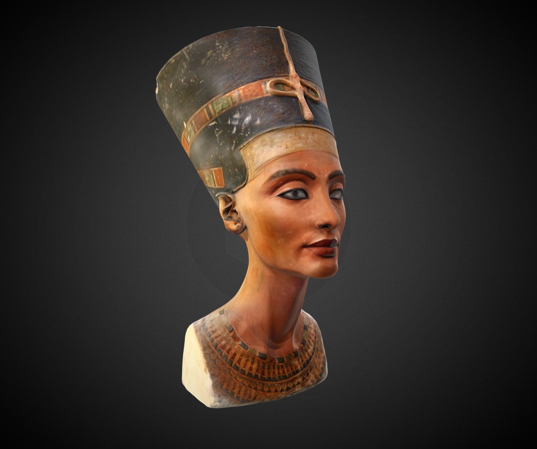 Nefertiti 3d model