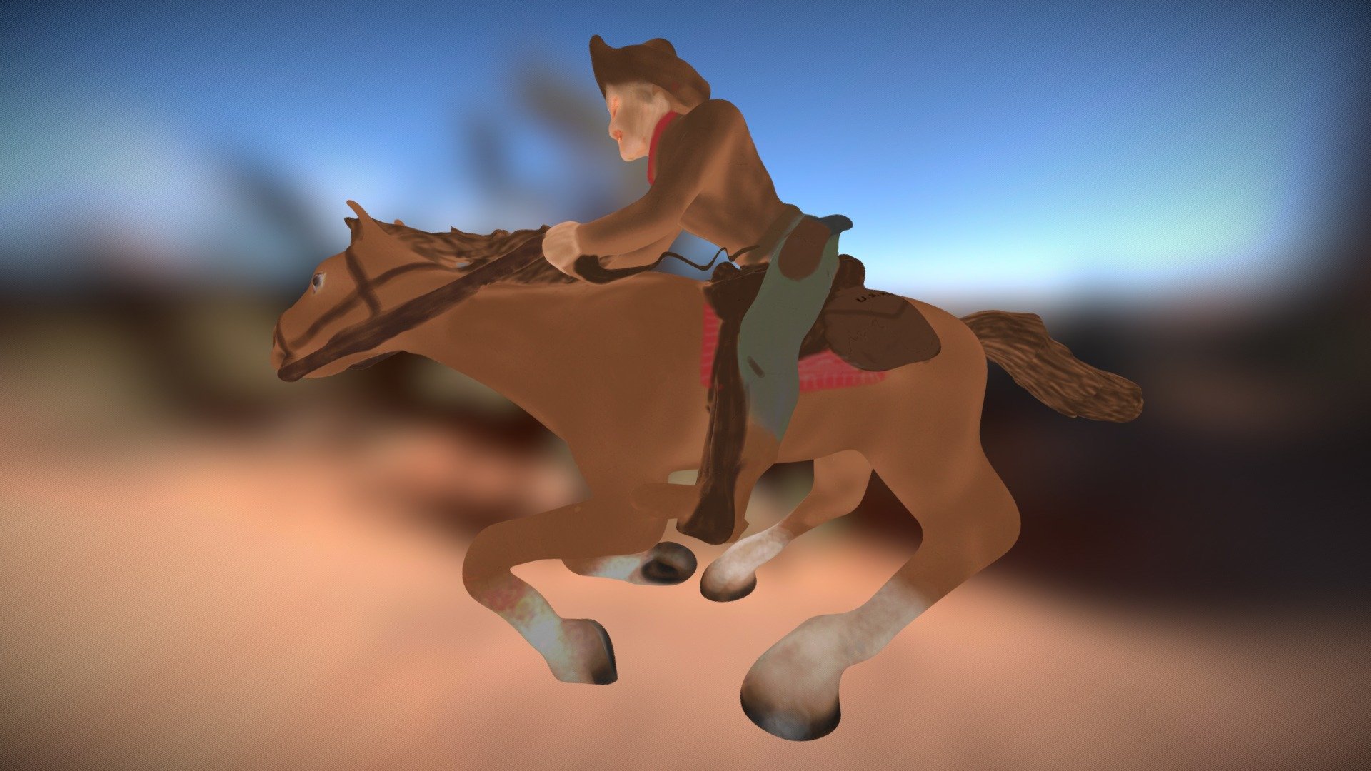 PONY EXPRESS 3d model