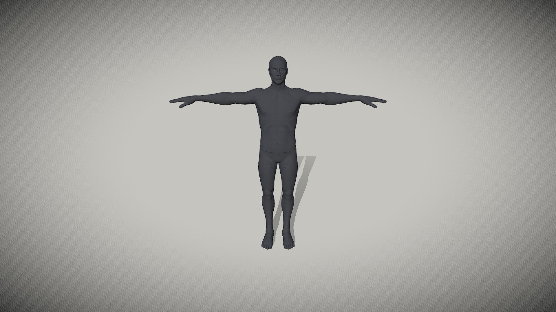 Male Model Design 3d model