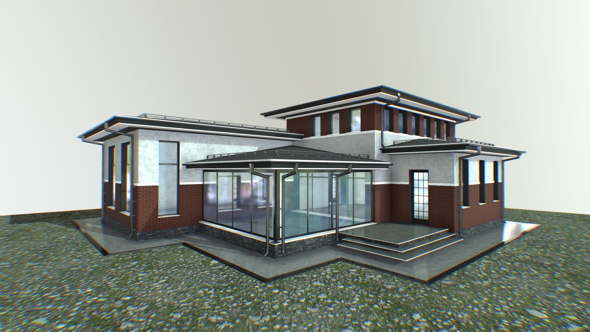 SPA project 3d model