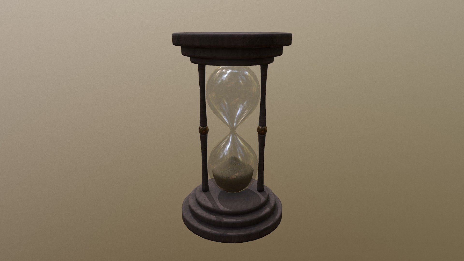 Sand Clock 3d model