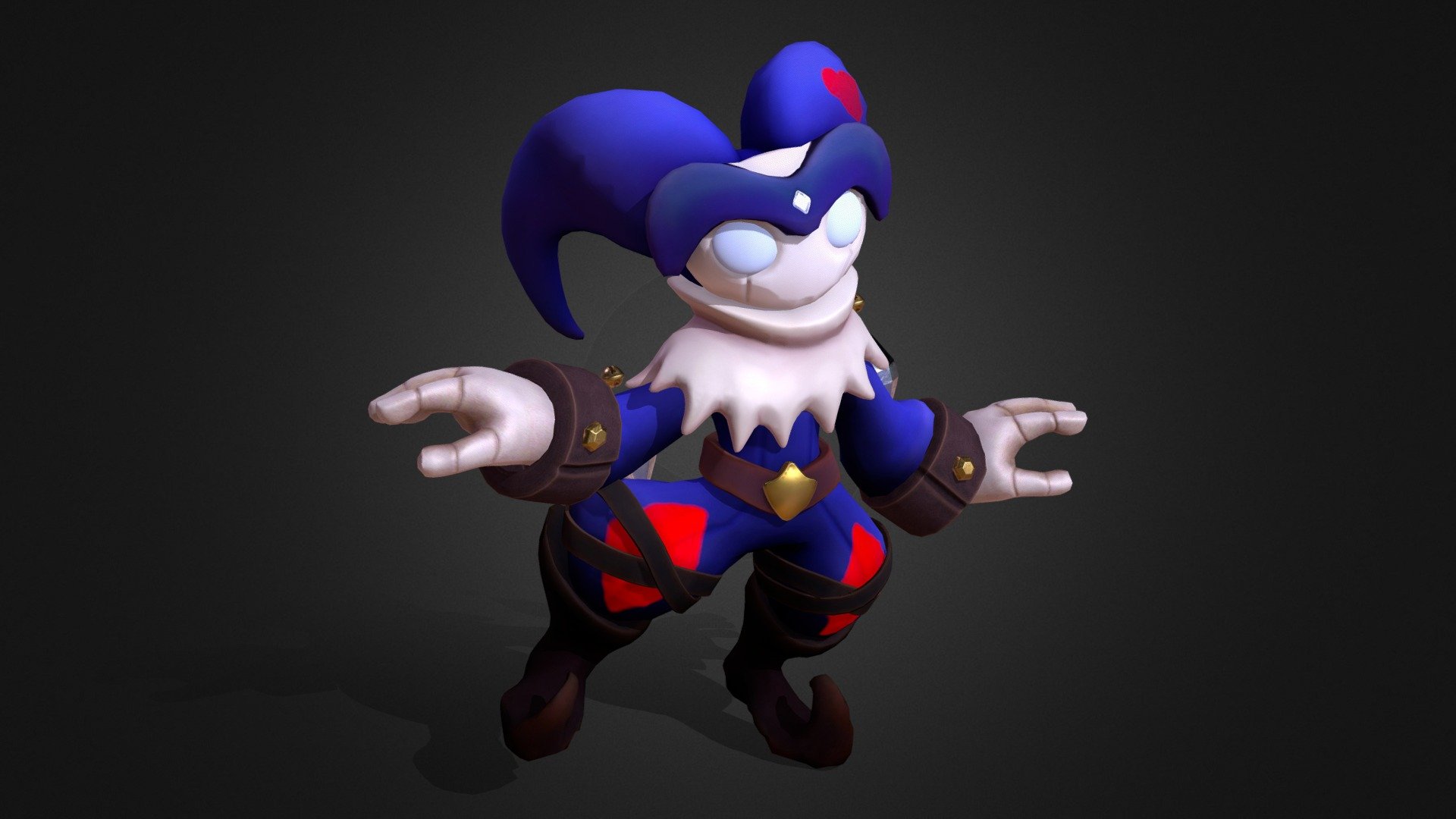 Harlequin 3d model