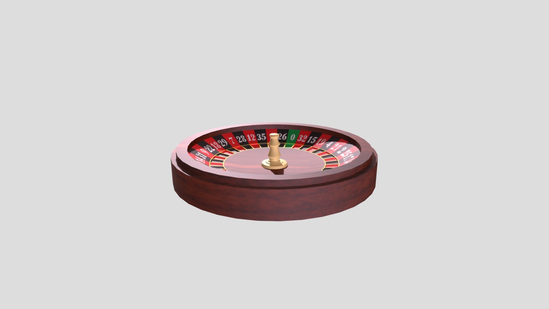 Casino Roulette 3d model