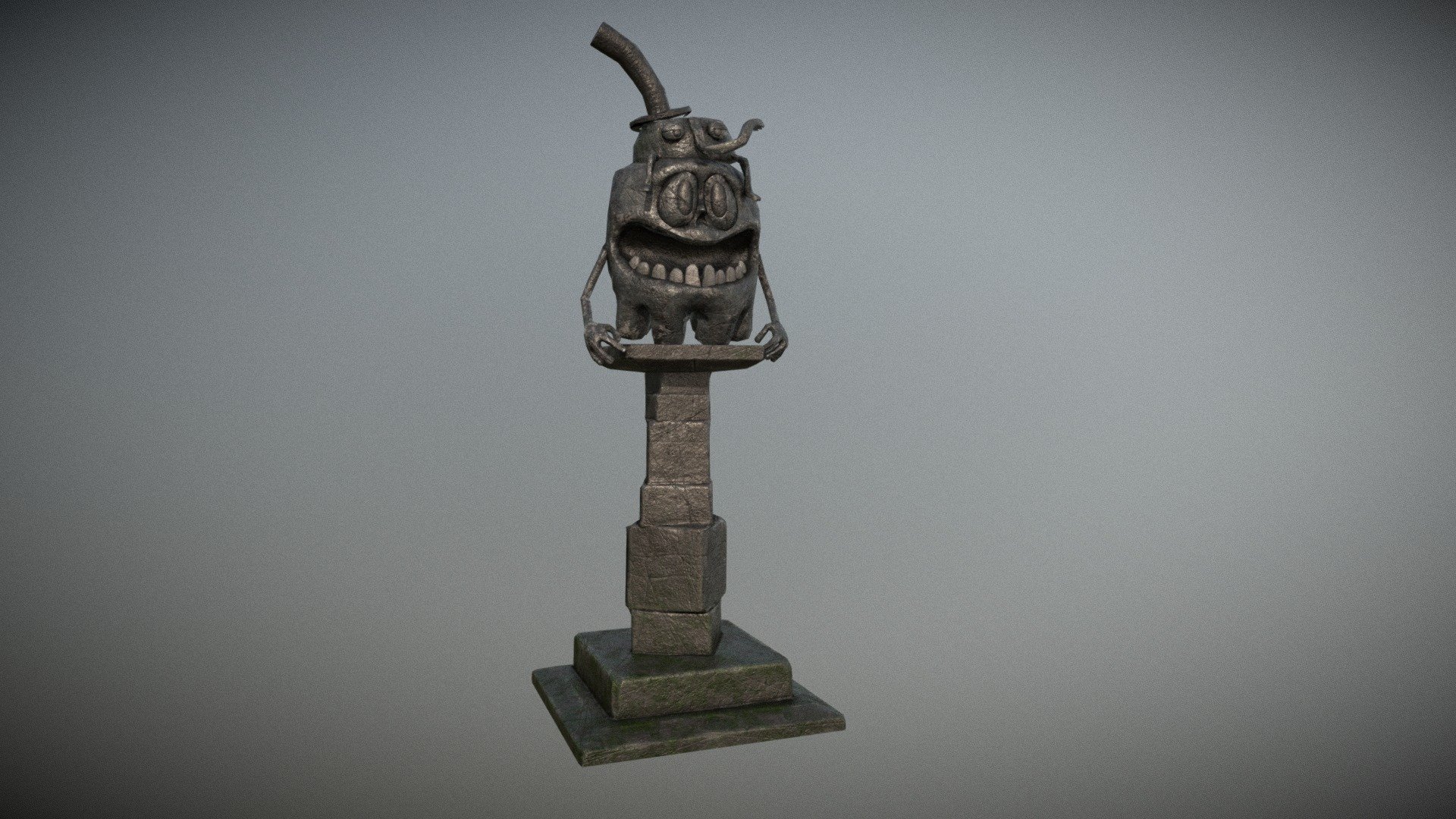 Marvick Statue 3d model