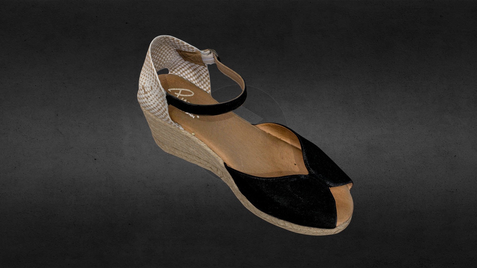 Espadrillas female 3d model