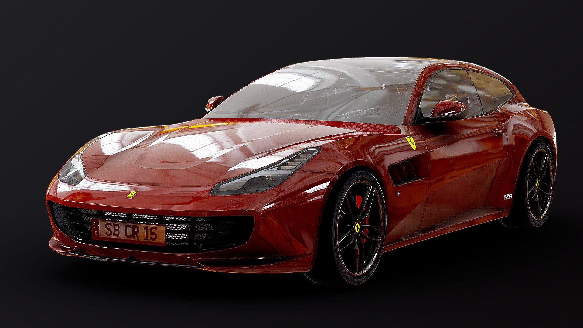 Ferrari GTC4 Lusso 3d model