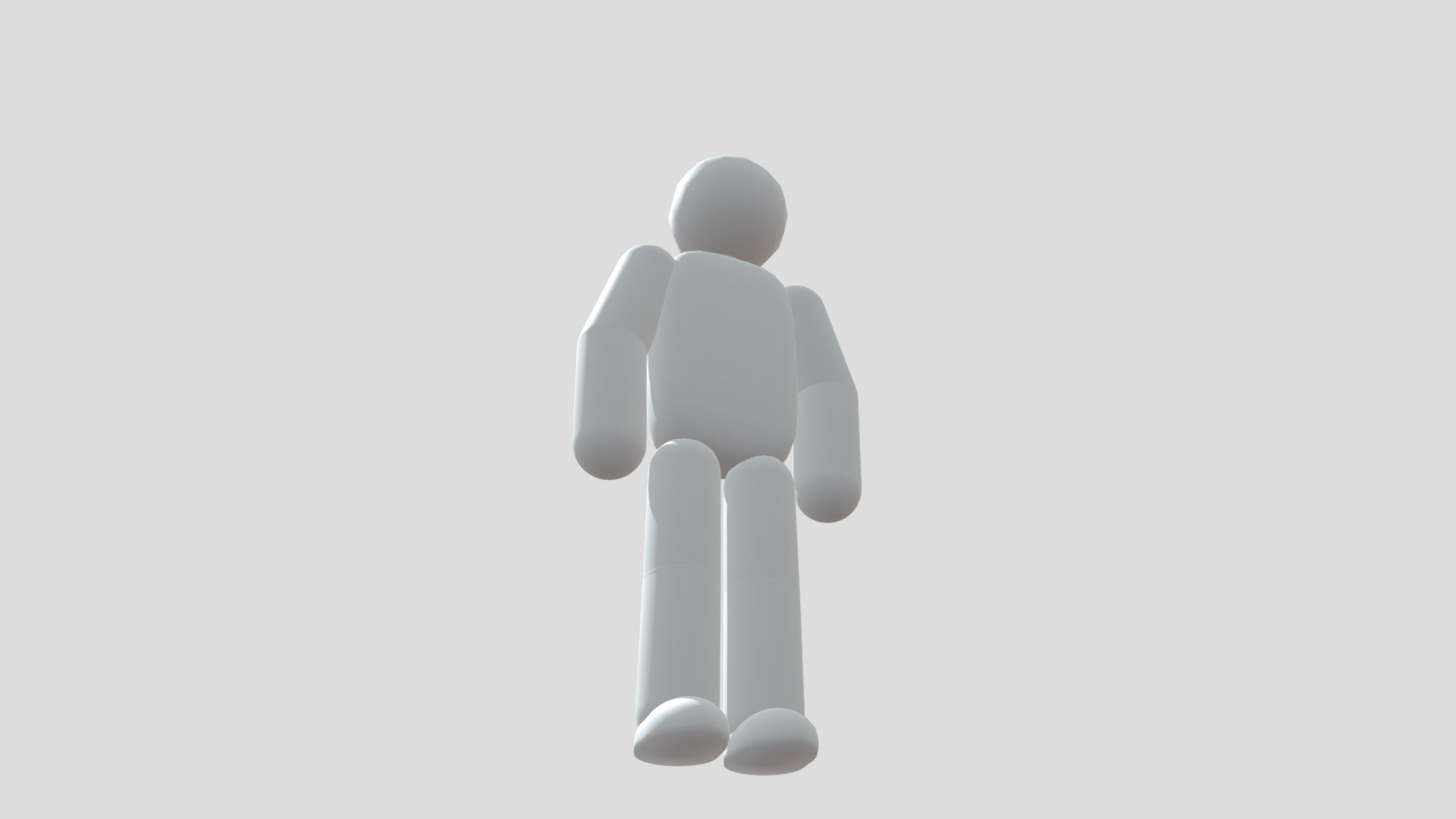 Stickman 3d model