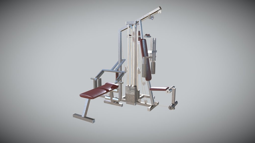 Gym Multiple 3d model