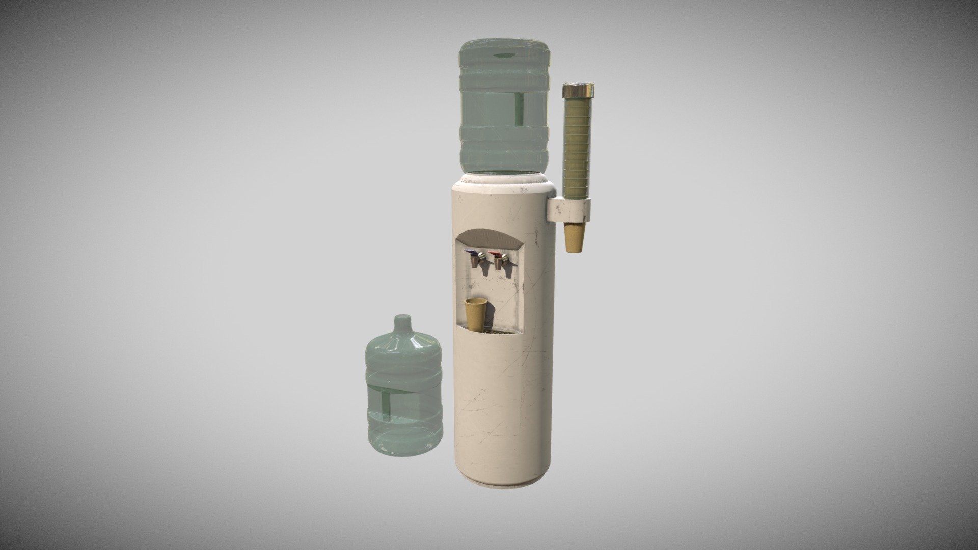 Water Dispenser 3d model