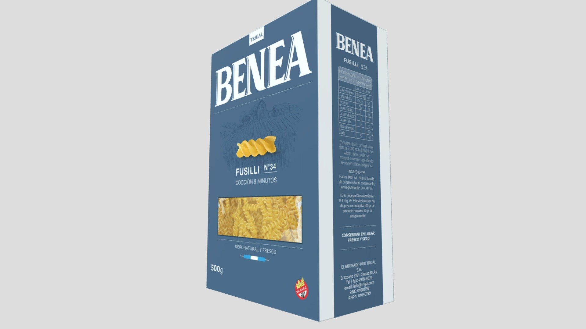 Pasta 3d model