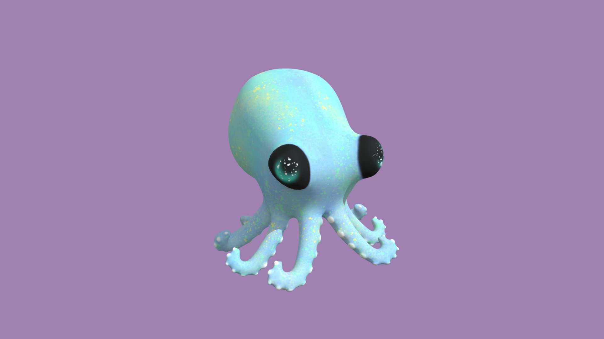 Baby Octopus 3d model