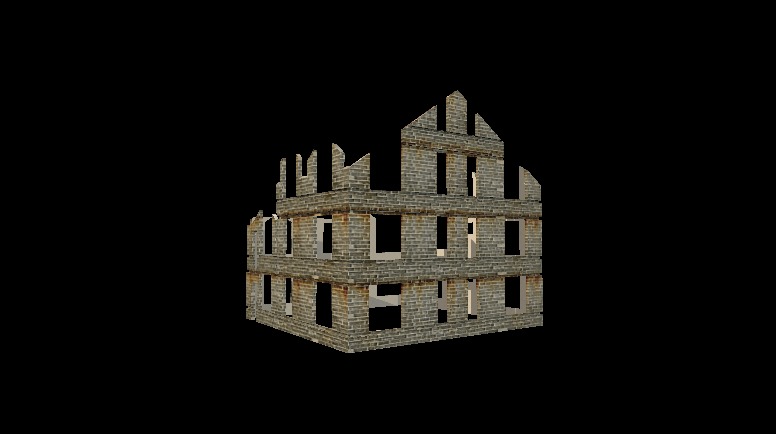 Wall Rust 3d model