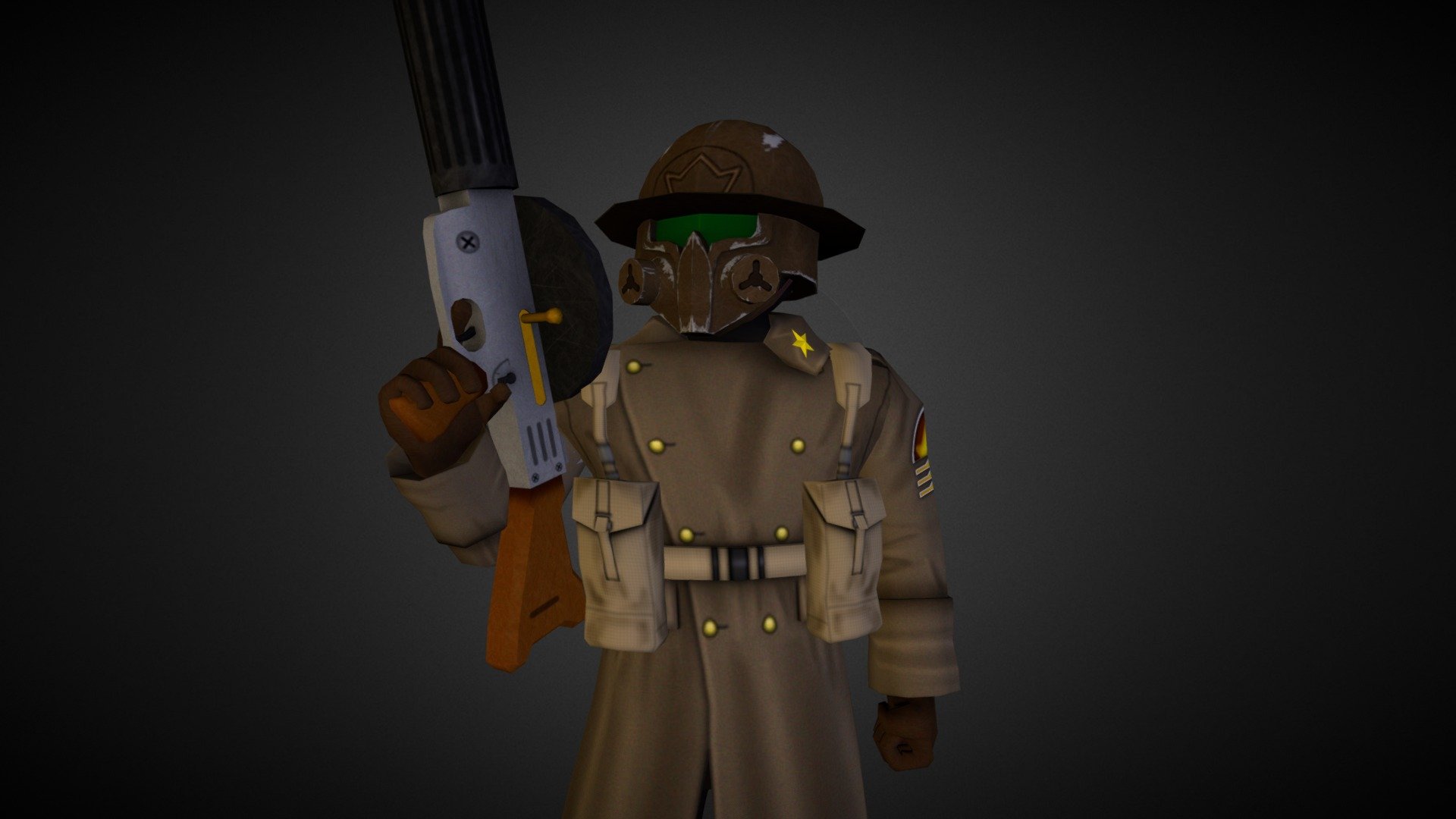 Corporal Boltman 3d model