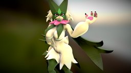 Meowscarada 3D Pokemon anime NSFW SFW