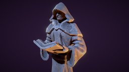 PBR Stylized Statue