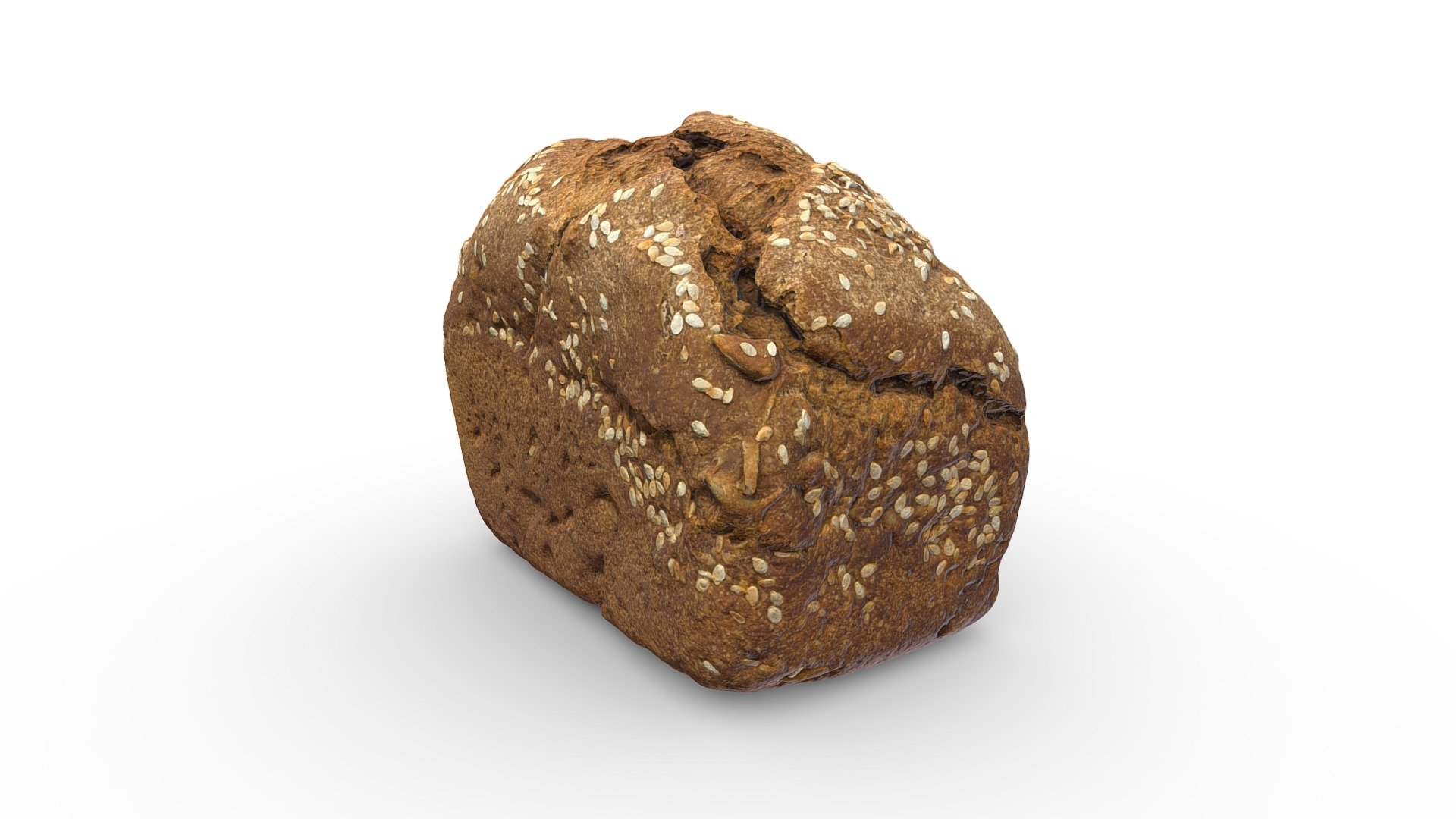 Sesame Bread 3d model