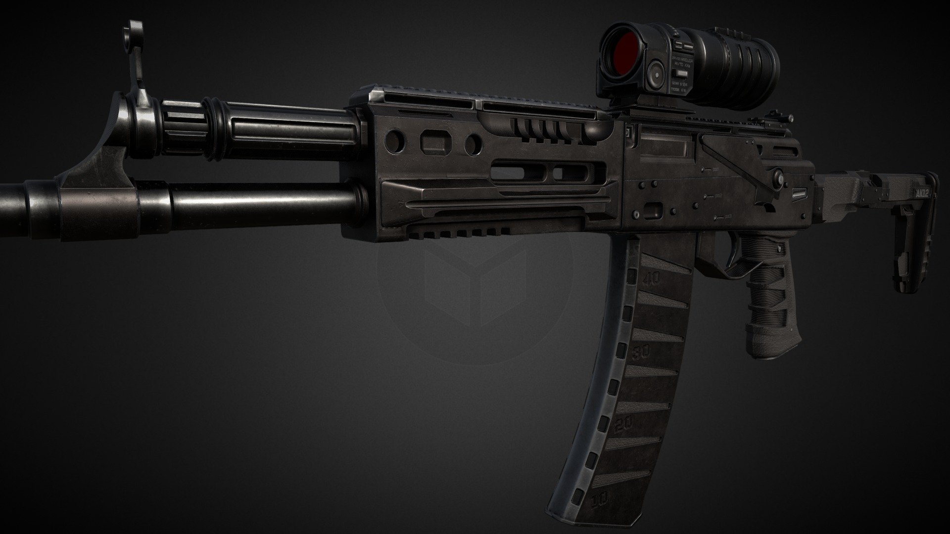 AK-12 3d model