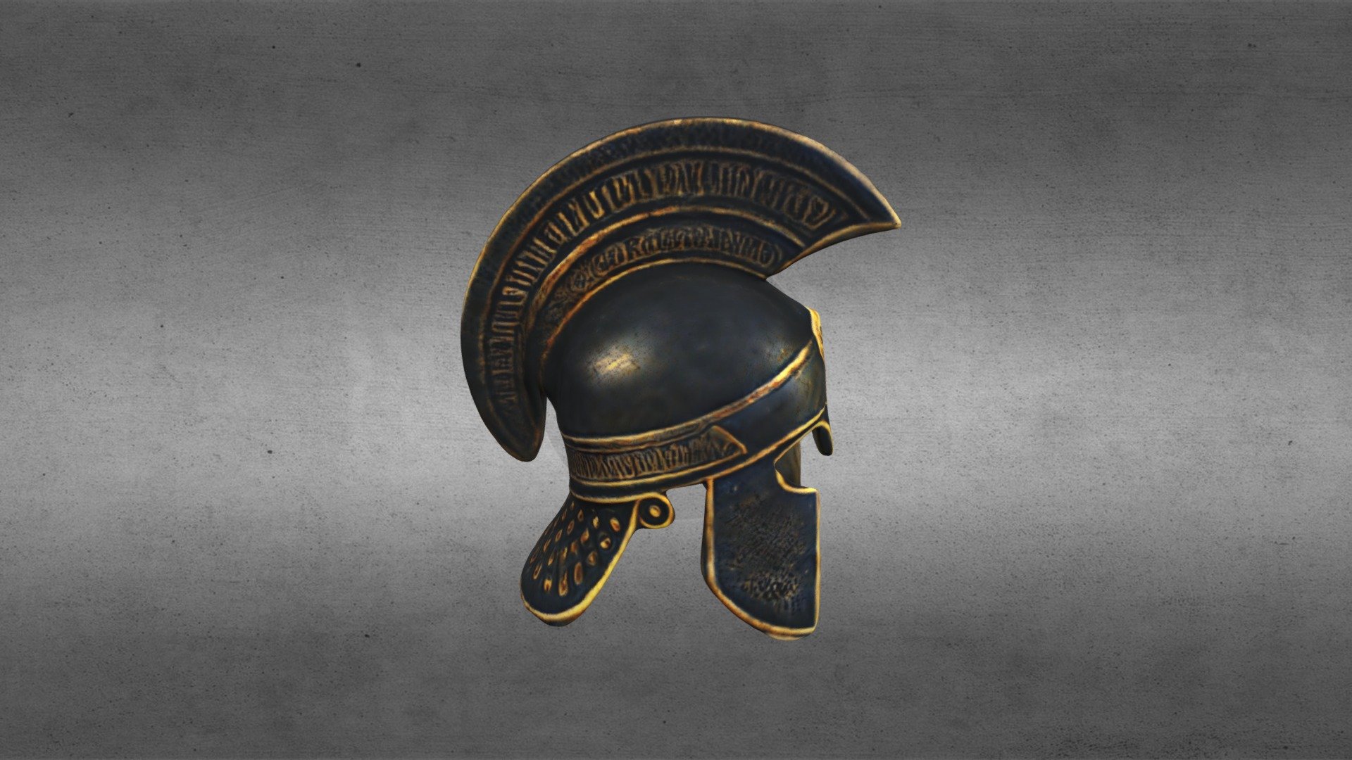 The_helmet_of_an (Древнегреческий шлем) 3d model